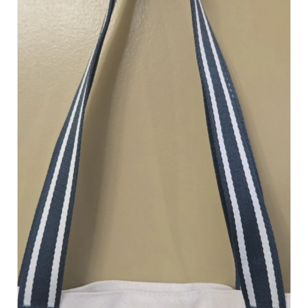 Victorias Secret PINK Logo Canvas Travel Beach Gym Tote Bag Limited Edition NWOT